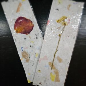 Handcrafted Floral Bookmarks