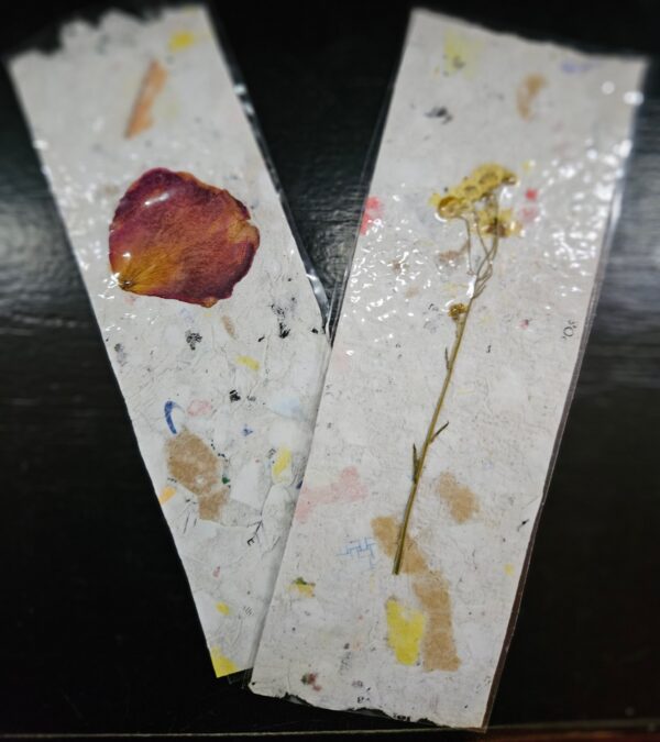Handcrafted Floral Bookmarks