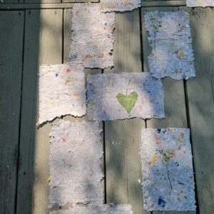 Handcrafted Recycled Paper